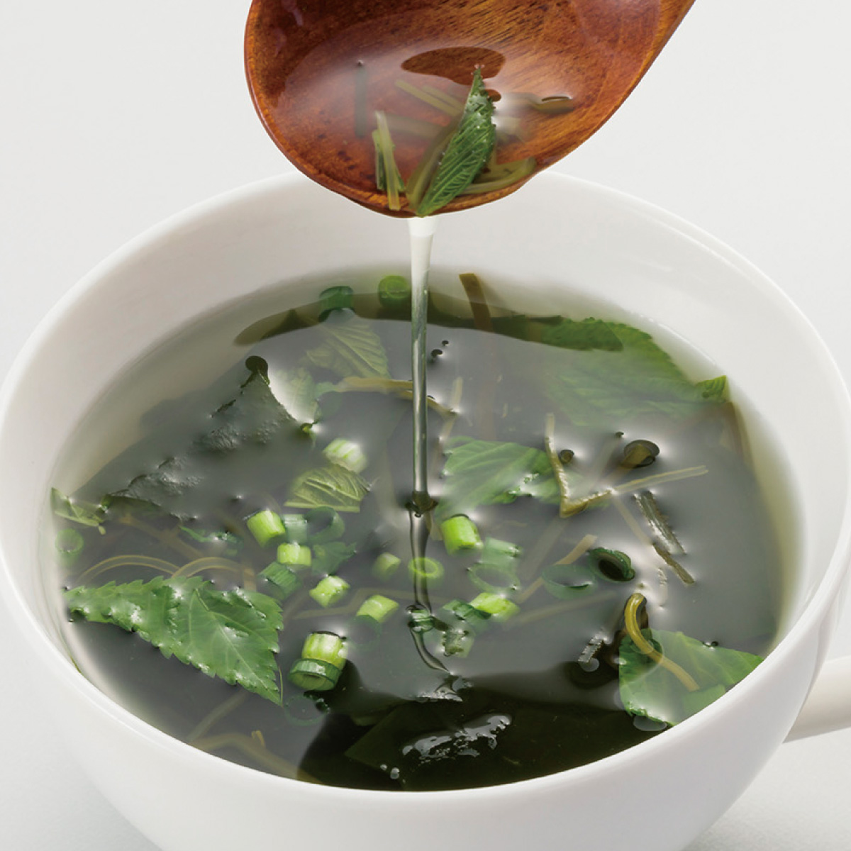 めかぶとモロヘイヤのとろとろスープ【3/4迄】