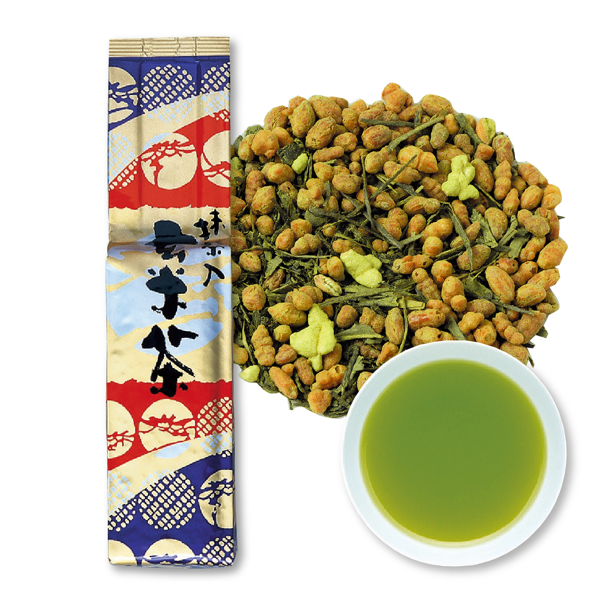 抹茶入玄米茶