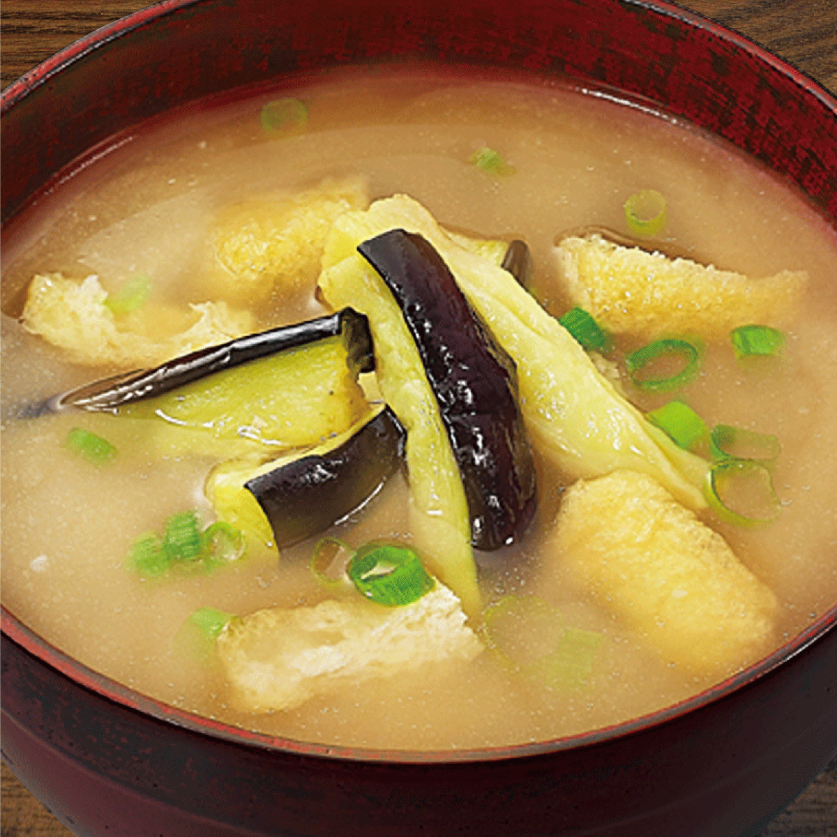 じゅわ〜っと揚げたなすのおみそ汁【4/8迄】