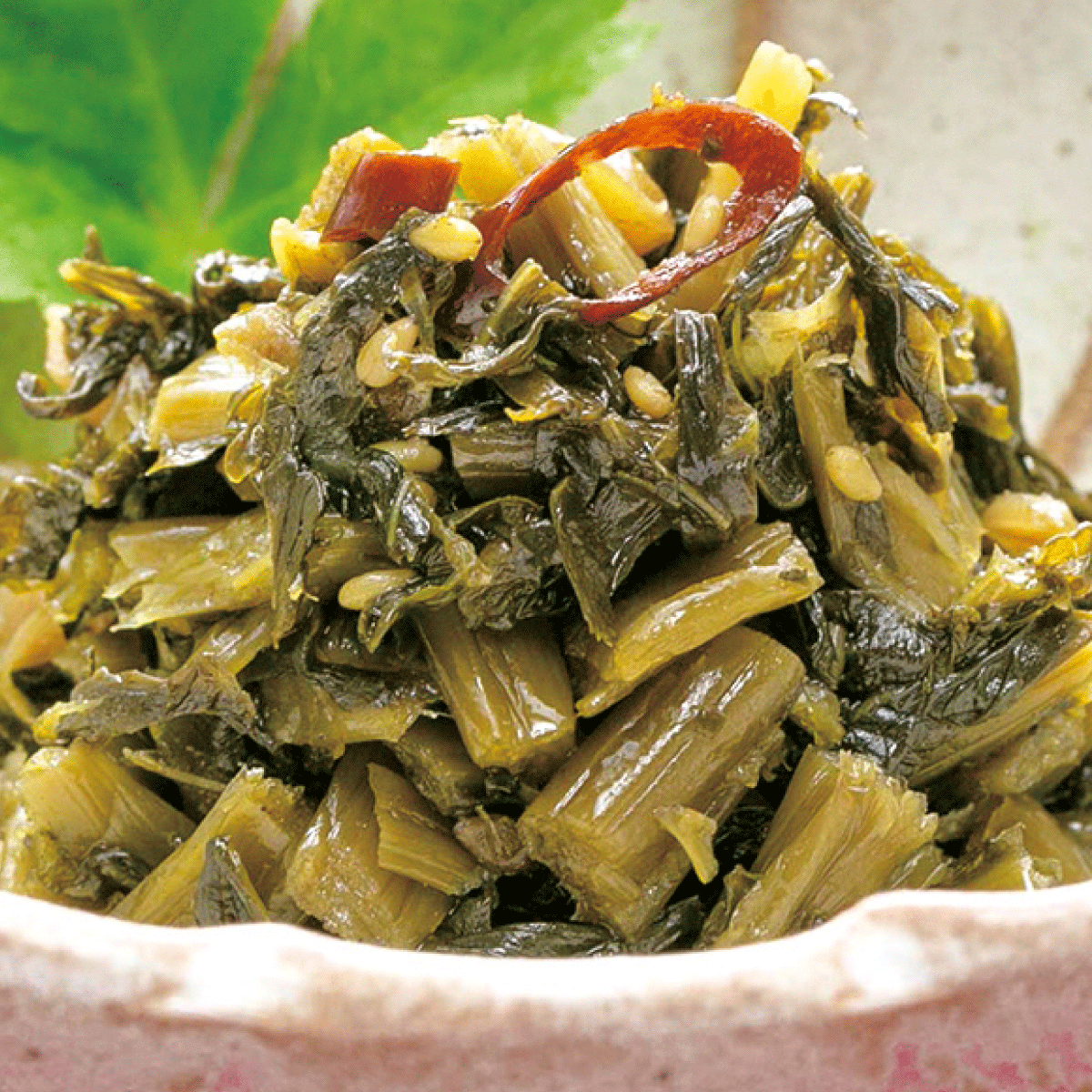 野沢菜のごま油炒め【1/7迄】