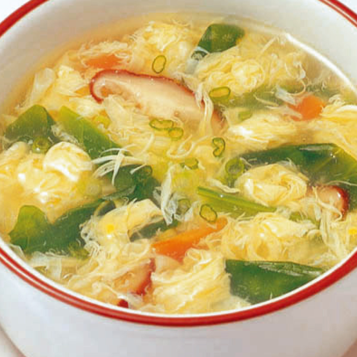 野菜たっぷり たまごスープ【6/1迄】