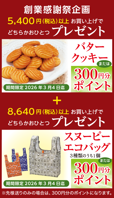 バタークッキー_スヌーピーエコバッグ